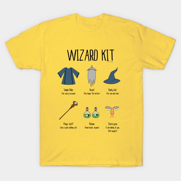 Wizard Kit T-Shirt by CrisArroyo